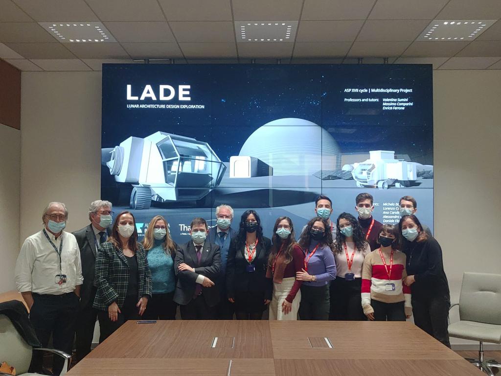 Project LADE meeting with Thales Alenia Space