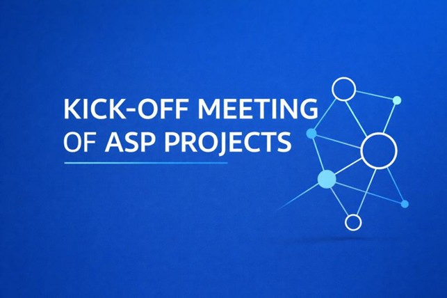 ASP 22nd cycle multidisciplinary projects -  Kick off meetings